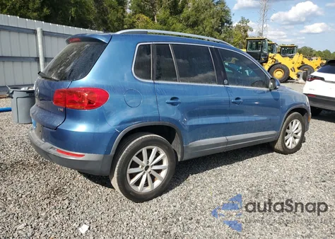 2017 Volkswagen Tiguan Wolfsburg из США, поврежденный, VIN WVGRV7AX9HK020806